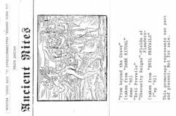 Ancient Rites : Promo 1992